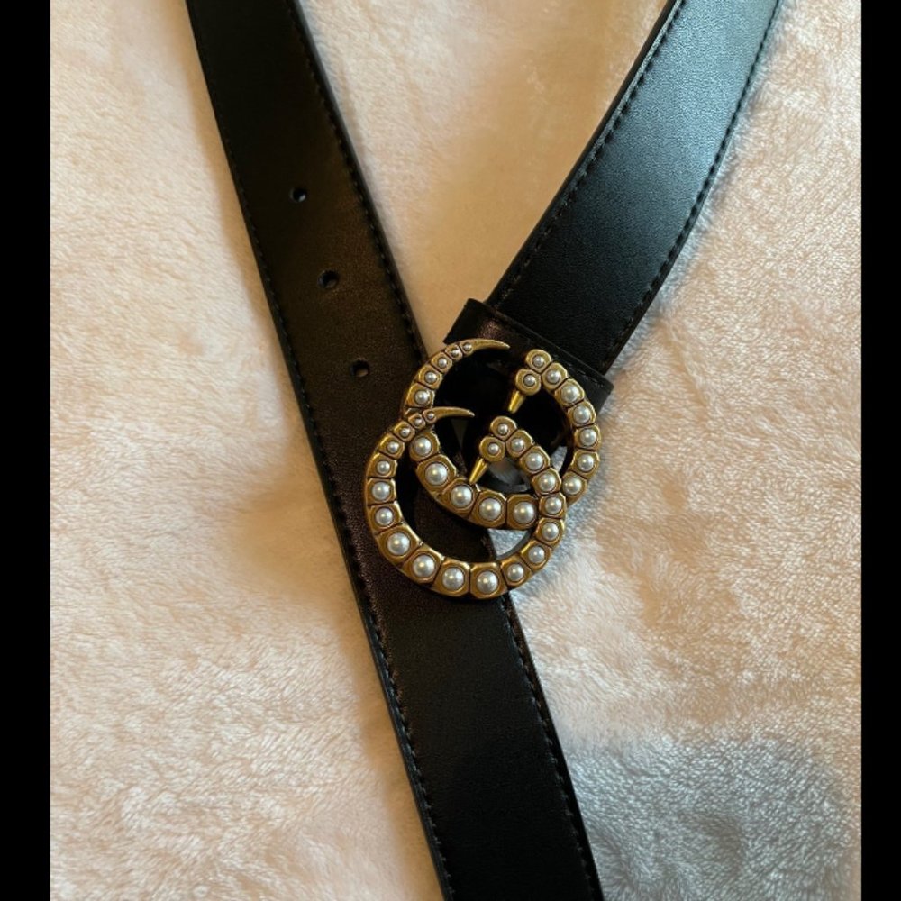 Gucci GG belt 1.5 inch